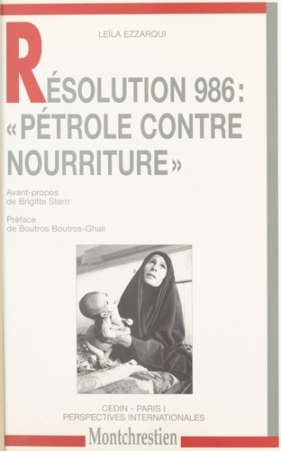 Résolution 986. Pétrole contre nourriture