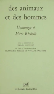 Des animaux et des hommes