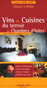 Vins et Cuisines du terroir en Chambres d'hôtes