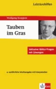 Lektürehilfen Wolfgang Koeppen "Tauben im Gras".