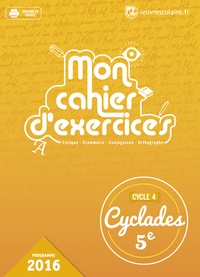 Lelivrescolaire.fr - Cyclades 5e - Mon cahier d'exercices.