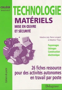 Technologie Matériels mis en oeuvre et sécurité