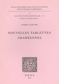 Nouvelles tablettes araméennes