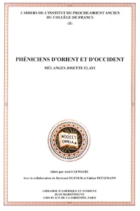 Phéniciens d'Orient et d'Occident