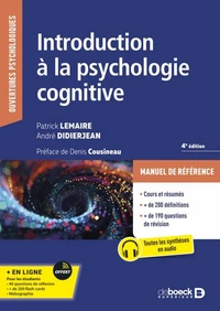Introduction à la psychologie cognitive