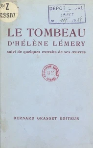 Le Tombeau, d'Hélène Lémery