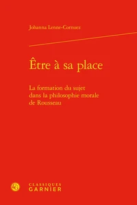 Etre à sa place