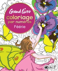 Grand livre coloriage par numéros - Féérie