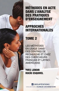 Méthodes en acte dans l'analyse des pratiques d'enseignement - Approches internationales