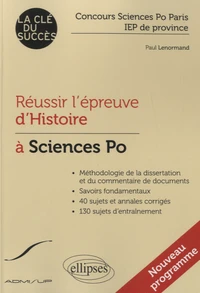 Réussir l'épreuve d'Histoire à Sciences Po