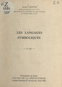 Les langages symboliques
