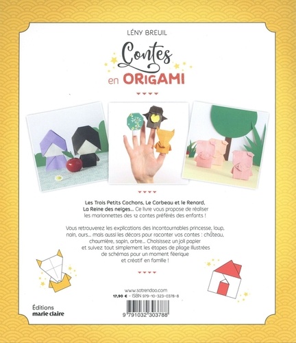 Contes en origami. 12 contes et 30 marionnettes à découvrir !