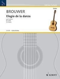 Leo Brouwer - Edition Schott  : Elogio de la danza - guitar..