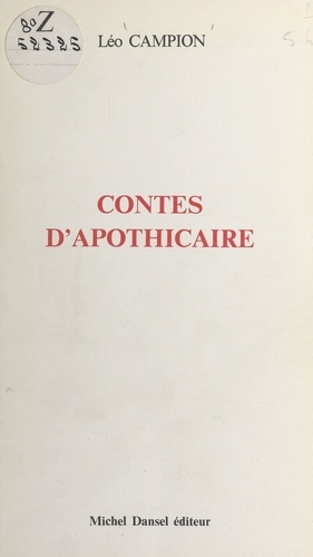 Contes d'apothicaire