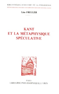 Kant et la métaphysique spéculative.pdf