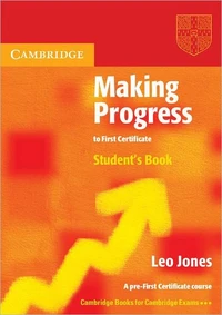 Making progress to first certificate student's book