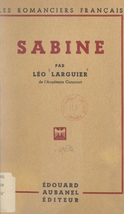 Léo Larguier - Sabine.
