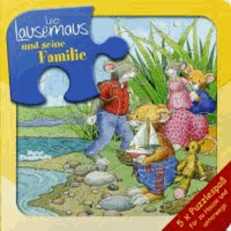 Leo Lausemaus und seine Familie. Puzzlebuch.