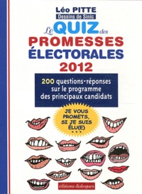 Léo Pitte - Le quiz des promesses électorales 2012.