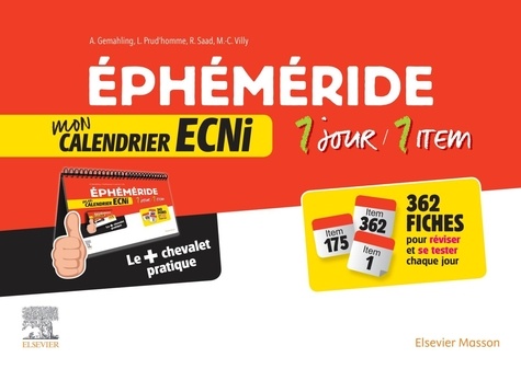 Léo Prud'homme et Anna Gemahling - Ephéméride : mon calendrier ECNi - 1 jour / 1 item.