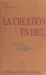 La création en Dieu