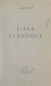 L'âge classique