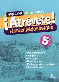 Espagnol 5e A1-A2 ¡Atrévete!