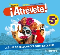 Nuevo Atrévete - Espagnol 5e (2026) - Clé USB de ressources classe