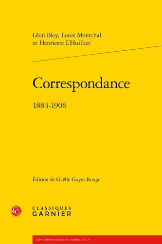 Correspondance. 1884-1906