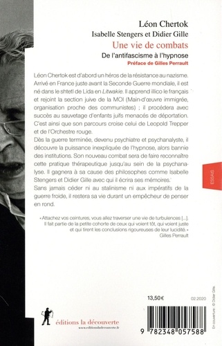 Une vie de combats. De l'antifascisme à l'hypnose