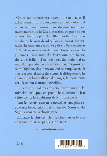 Le Trésor des Miracles. Christianisme et bouddhisme, 1000 miracles d'hier et d'aujourd'hui. Tome 1