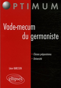 Léon Karlson - Vade-mecum du germaniste.