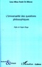 Léon Mbou Yembi de Biborat - L'Universalité des questions philosophiques.