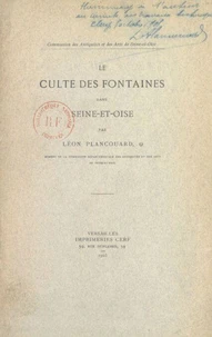 Le culte des fontaines dans Seine-et-Oise