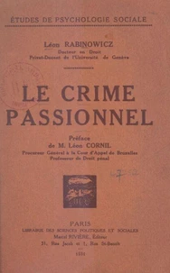 Le crime passionnel