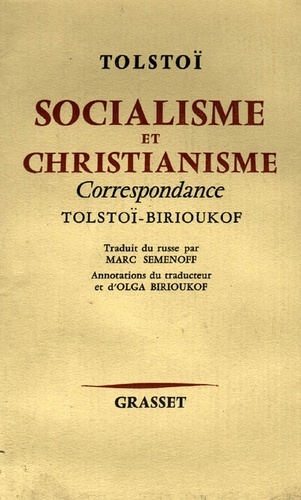 Socialisme et christianisme. Correspondance
