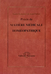 Précis de matière médicale homéopathique