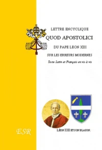 Lettre encyclique "Quod Apostolici"