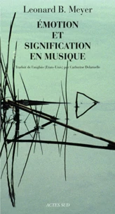 Emotion et signification en musique