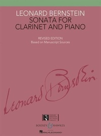 Leonard Bernstein - Sonata for Clarinet and Piano - Revised Edition - Based on Manuscript Sources. clarinet and piano..