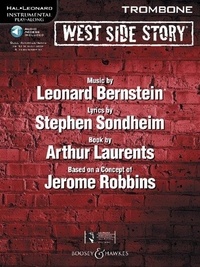 Leonard Bernstein - West Side Story Play-Along - Solo arrangements of 10 songs with CD accompaniment. trombone..
