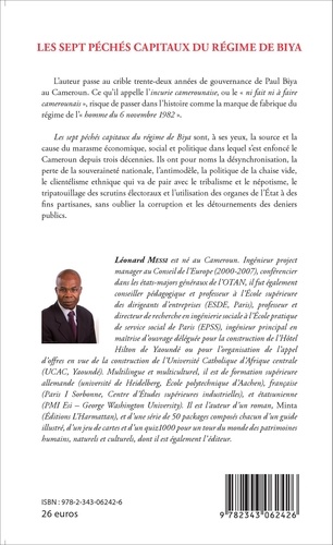 Les sept péchés capitaux du régime de Biya