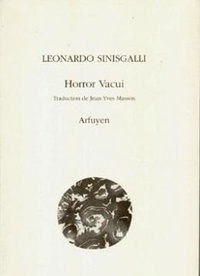 Leonardo Sinisgalli - Horror vacui.