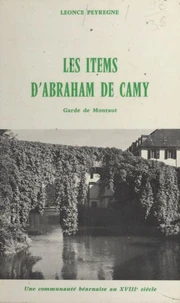 Les items d'Abraham de Camy, garde de Montaut