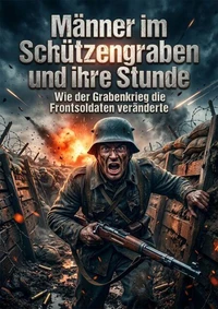 Männer im Schützengraben und ihre Stunde