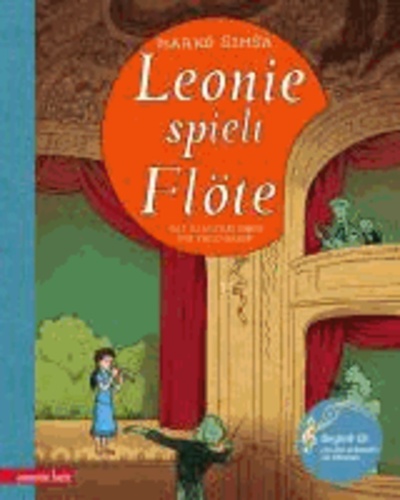 Leonie spielt Flöte.