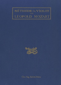 Leopold Mozart - Méthode de violon.