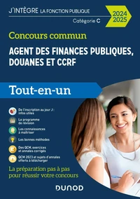 Concours commun Agent des finances publiques, douanes et CCRF