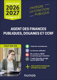 Concours commun Agent des finances publiques, douanes et CCRF