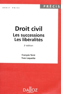 Droit civil : les successions, les libéralités